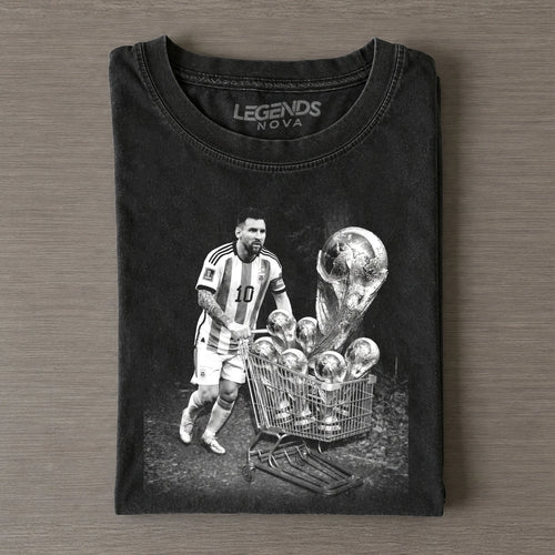 Argentina Messi funny Vintage Tee